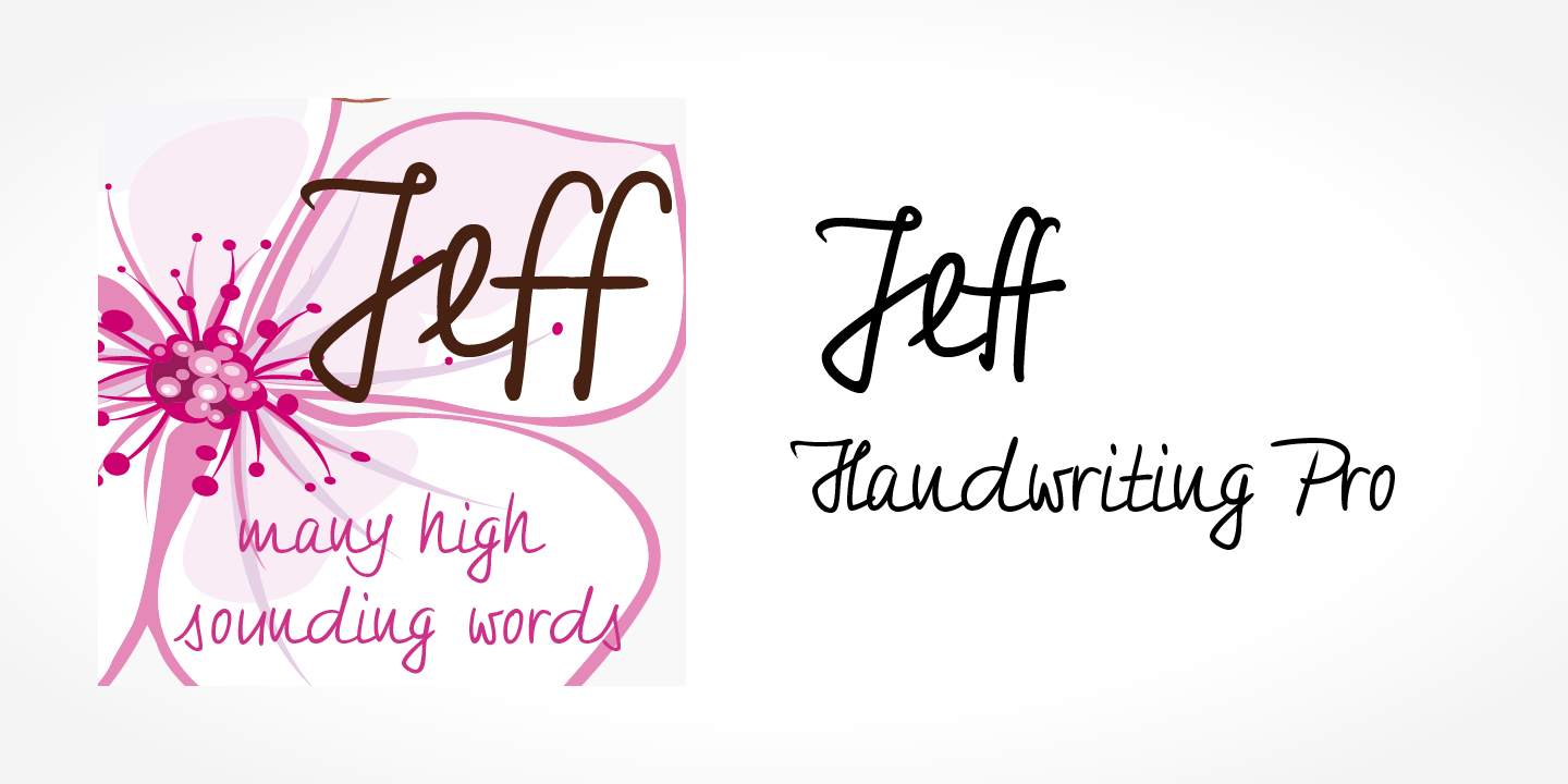 Jeff Handwriting Pro