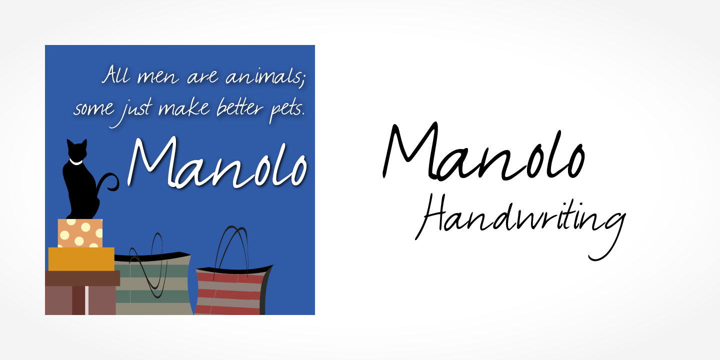 Manolo Handwriting