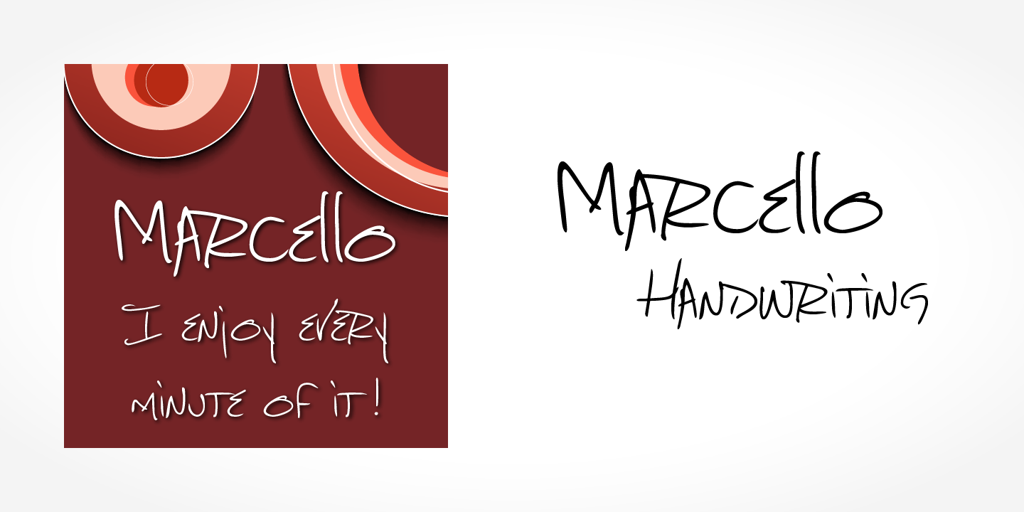 Marcello Handwriting