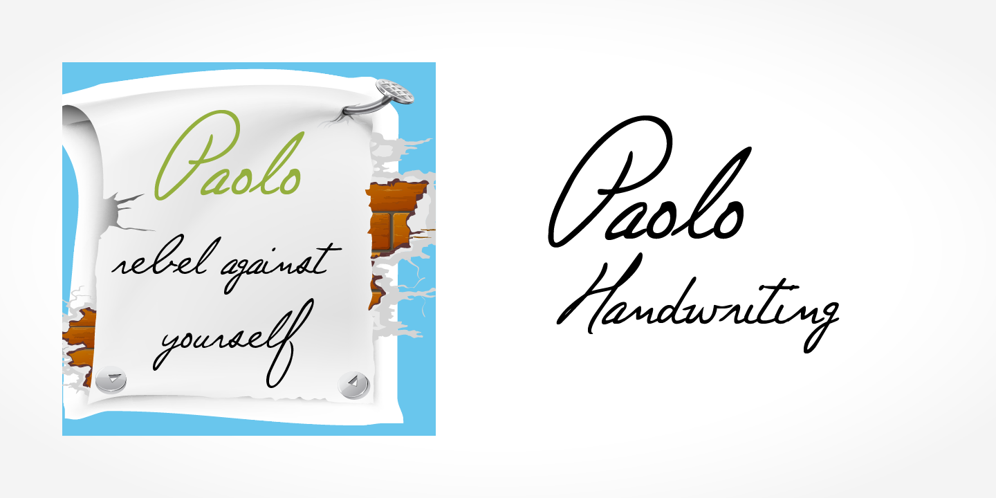 Paolo Handwriting