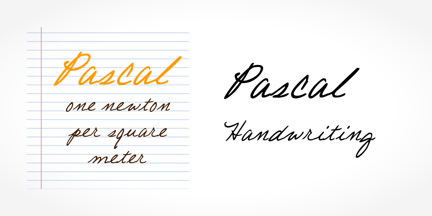 Pascal Handwriting