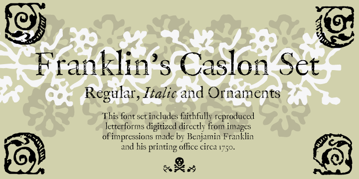 P22 Franklin Caslon