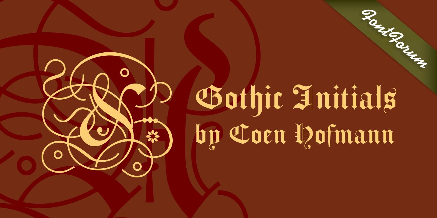 Gothic Initials