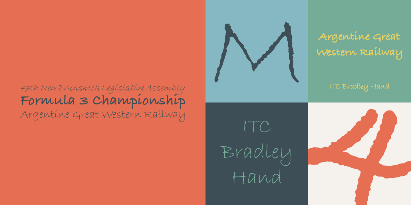 ITC Bradley Hand