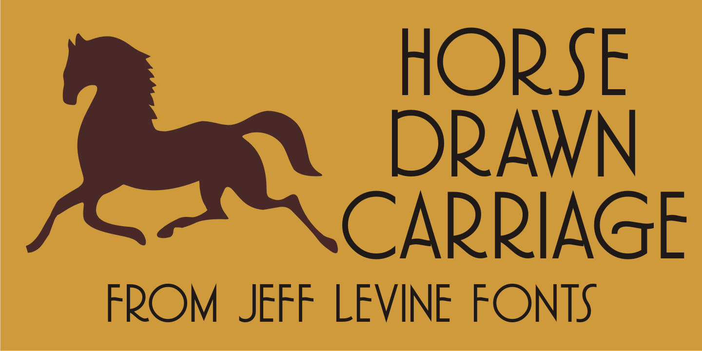 Horse Drawn Carriage JNL