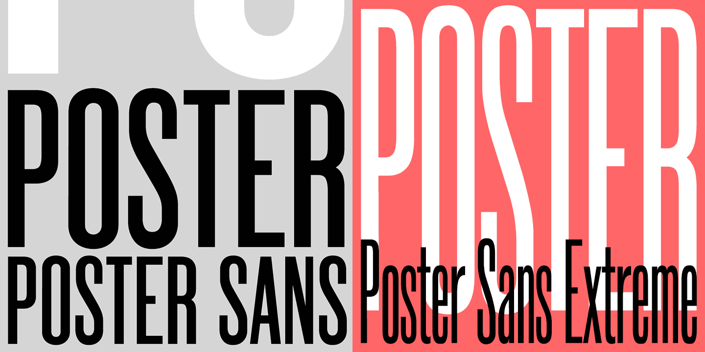 Poster Sans