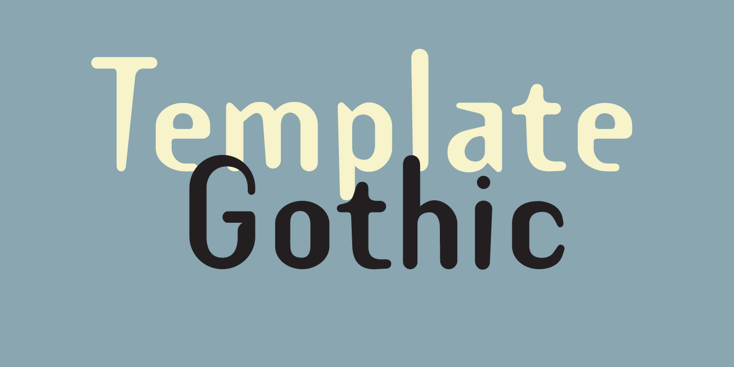 Template Gothic