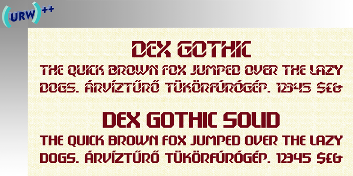 Dex Gothic