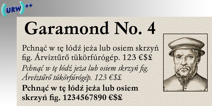 Garamond No. 4