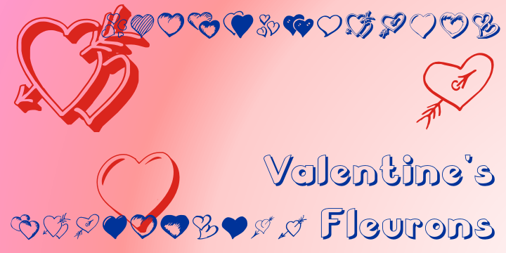 Valentine's Fleurons