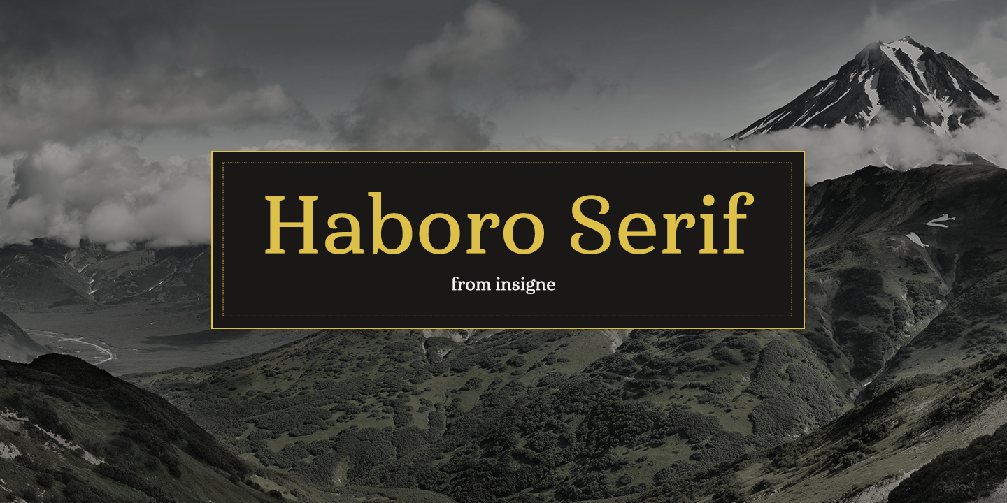 Haboro Serif