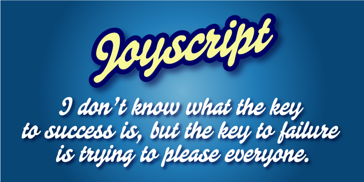 Joyscript