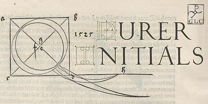 1525 Durer Initials