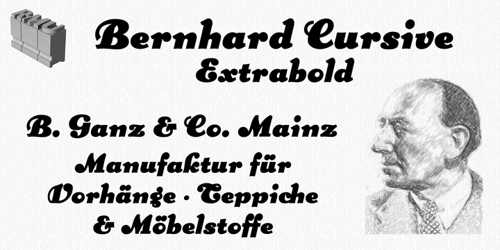 Bernhard Cursive