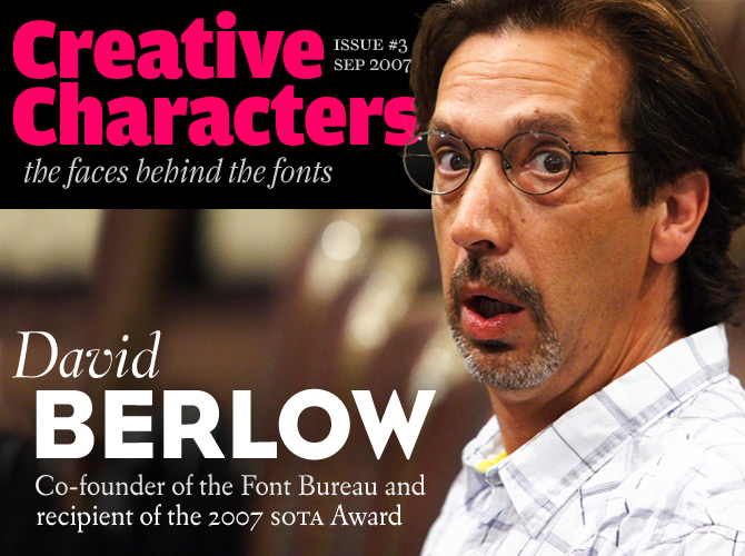 Creative Characters: David Berlow