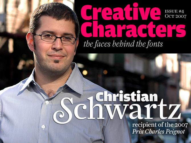 Creative Characters: Christian Schwartz