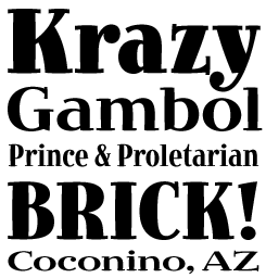 Jimbo Font Probe