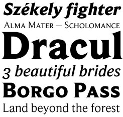 Beaufort font sample