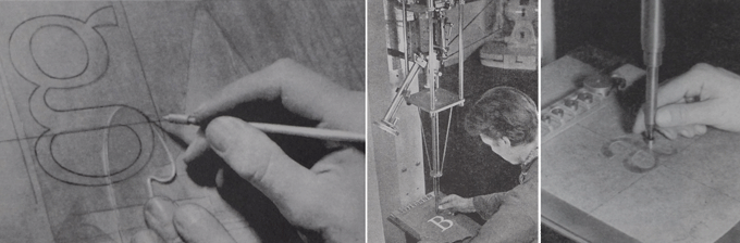 Making type in the 1950s