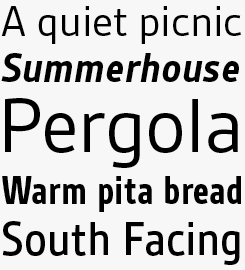 Gesta font sample