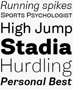 Gira Sans font sample