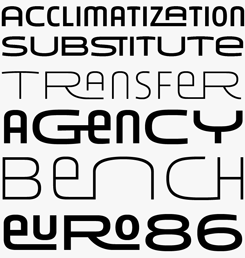 Younion FY font sample