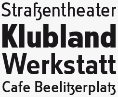 FF CST Berlin West font sample