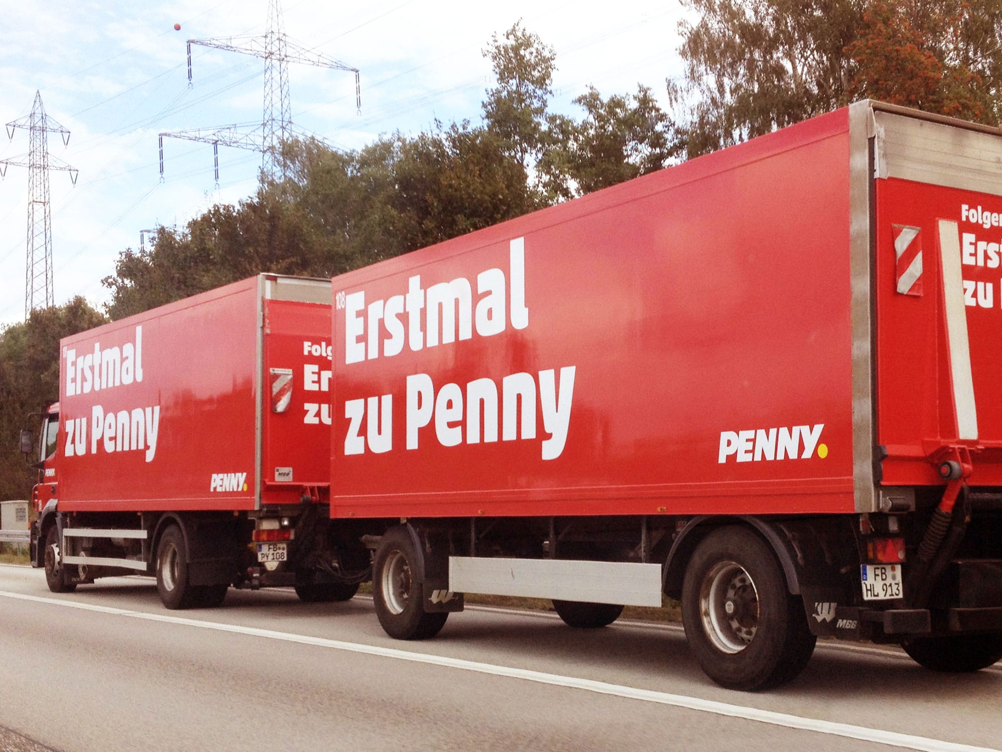Akko im Einsatz für den Penny-Supermarkt in Deutschland