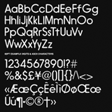 Hiruko font sample