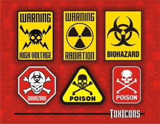 ToxIcons font sample