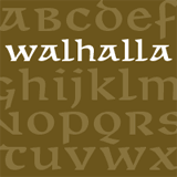 Walhalla font sample