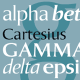 Cartesius font flag