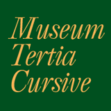 Museum Tertia Cursive font flag