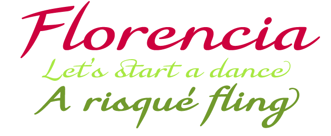 Florencia font sample