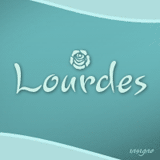 Lourdes font flag