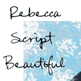 Rebecca font flag