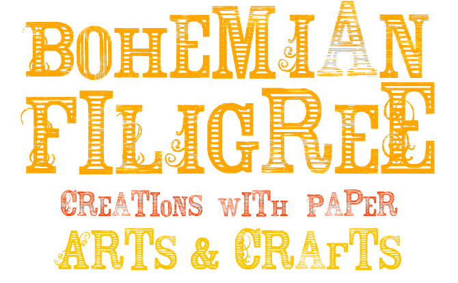Bohemian Filigree font sample