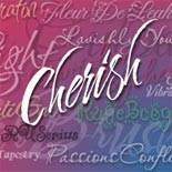 Cherish font flag