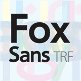 Fox Sans font flag