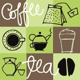 Coffee and Tea Doodles font flag