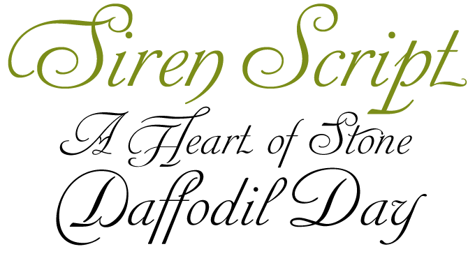 Siren Script font sample