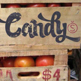 Candy Script font flag