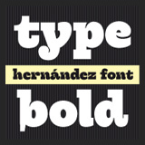 Hernandez font flag