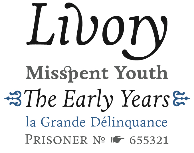 Livory police échantillon