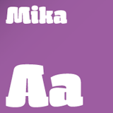 St Mika font flag