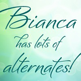 Bianca font flag