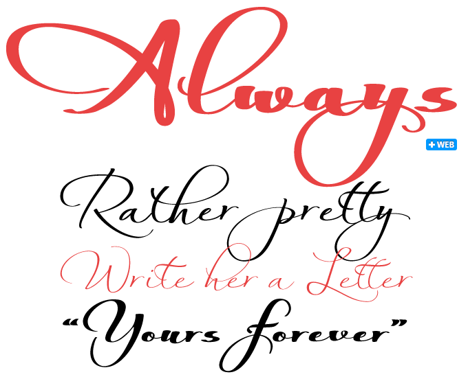 font handwriting combinations 2011 Rising Stars, January MyFonts: