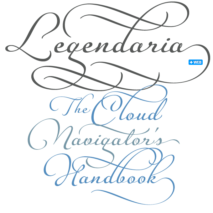 Legendaria font sample