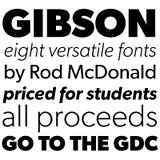 Gibson Font flagge