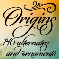 Origins font flag